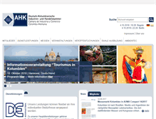 Tablet Screenshot of ahk-colombia.com
